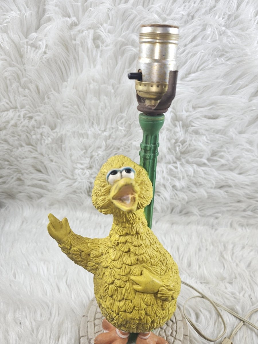 Vintage Working Sesame Street Big Bird Children's Lamp - Lighting - ThrowbackBuys - The Thrifty Gypsyy Shop