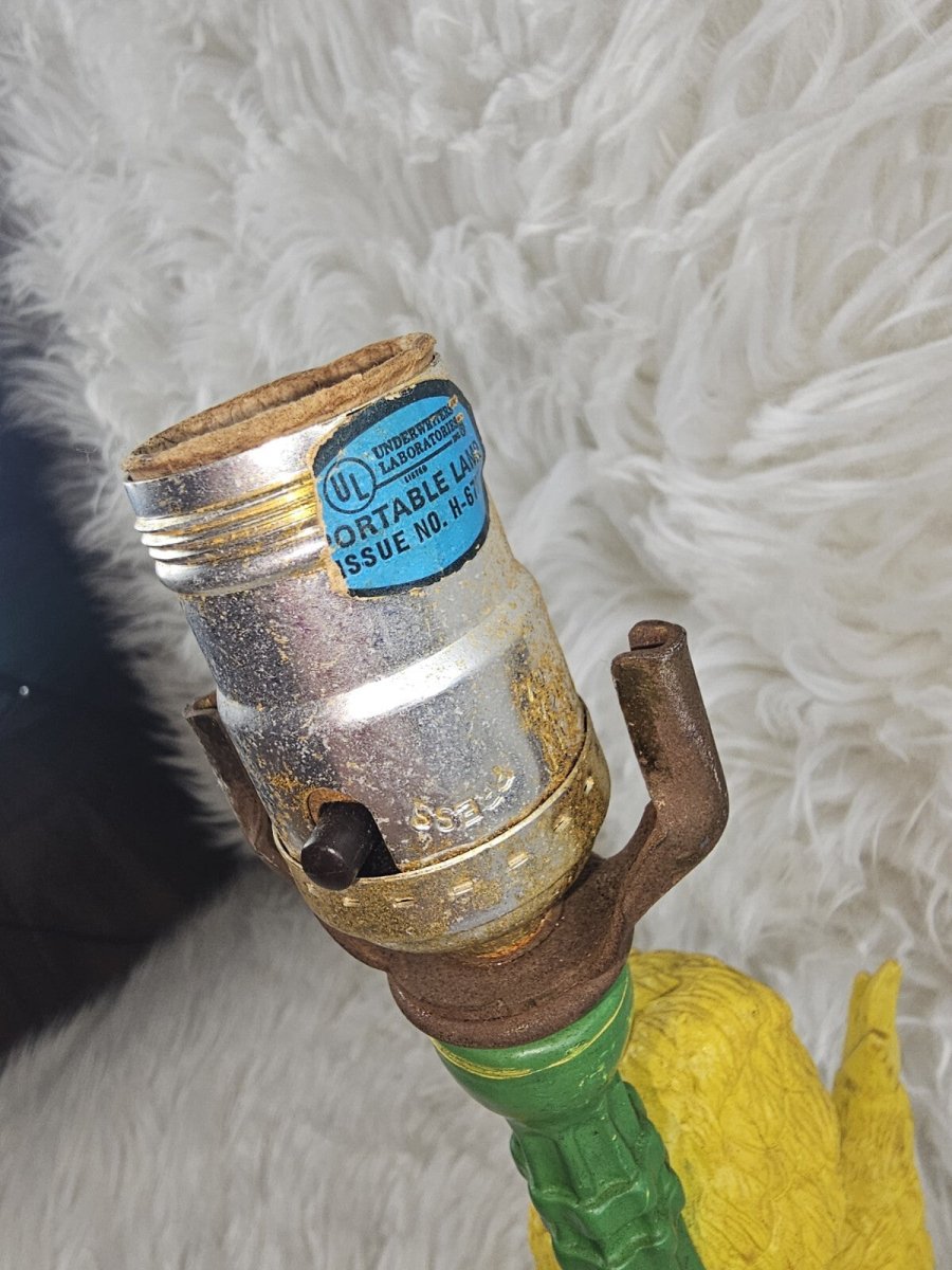 Vintage Working Sesame Street Big Bird Children's Lamp - Lighting - ThrowbackBuys - The Thrifty Gypsyy Shop