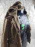 Vintage Y2K Brown Rain Coat Guess Jacket - Down Coat - Size Small - Jackets - ThrowbackBuys - The Thrifty Gypsyy Shop