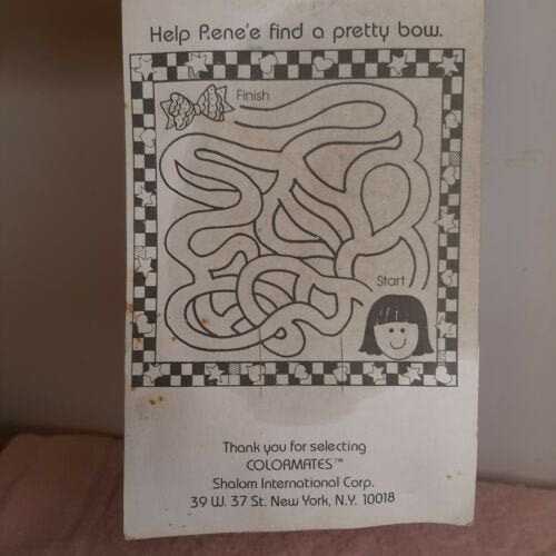 vtg 1990s Color Mates NOS 6 pack STUDENT/SCHOOL/CAMPUS Barrettes Shalom 60040BA - Accessories - ThrowbackBuys - Susieqnejp