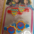 vtg 1990s Color Mates NOS 6 pack STUDENT/SCHOOL/CAMPUS Barrettes Shalom 60040BA - Accessories - ThrowbackBuys - Susieqnejp
