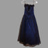 Vtg 7 GUNNE SAX Jessica McClintock Lace Prom Dress Party Gown Blue/Black DAMAGED - Dresses - ThrowbackBuys - Susieqnejp