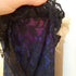 Vtg 7 GUNNE SAX Jessica McClintock Lace Prom Dress Party Gown Blue/Black DAMAGED - Dresses - ThrowbackBuys - Susieqnejp