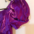Vtg 7/8 Alfred Angelo Purple Satin Prom Bridesmaid Dress Gown Puff Sleeves USA - Dresses - ThrowbackBuys - Susieqnejp