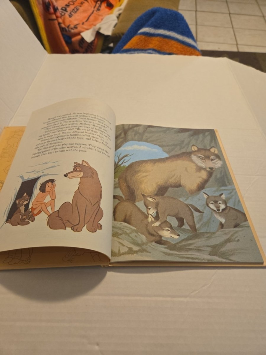 Walt Disney Fun To Learn Book Volume 5 Animals and Their Babies - Books - ThrowbackBuys - Amanda's Awesome Finds