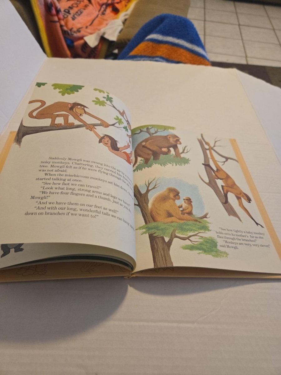 Walt Disney Fun To Learn Book Volume 5 Animals and Their Babies - Books - ThrowbackBuys - Amanda's Awesome Finds
