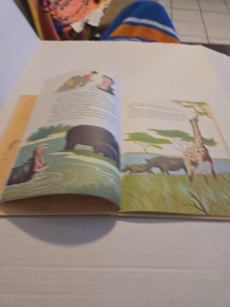 Walt Disney Fun To Learn Book Volume 5 Animals and Their Babies - Books - ThrowbackBuys - Amanda's Awesome Finds