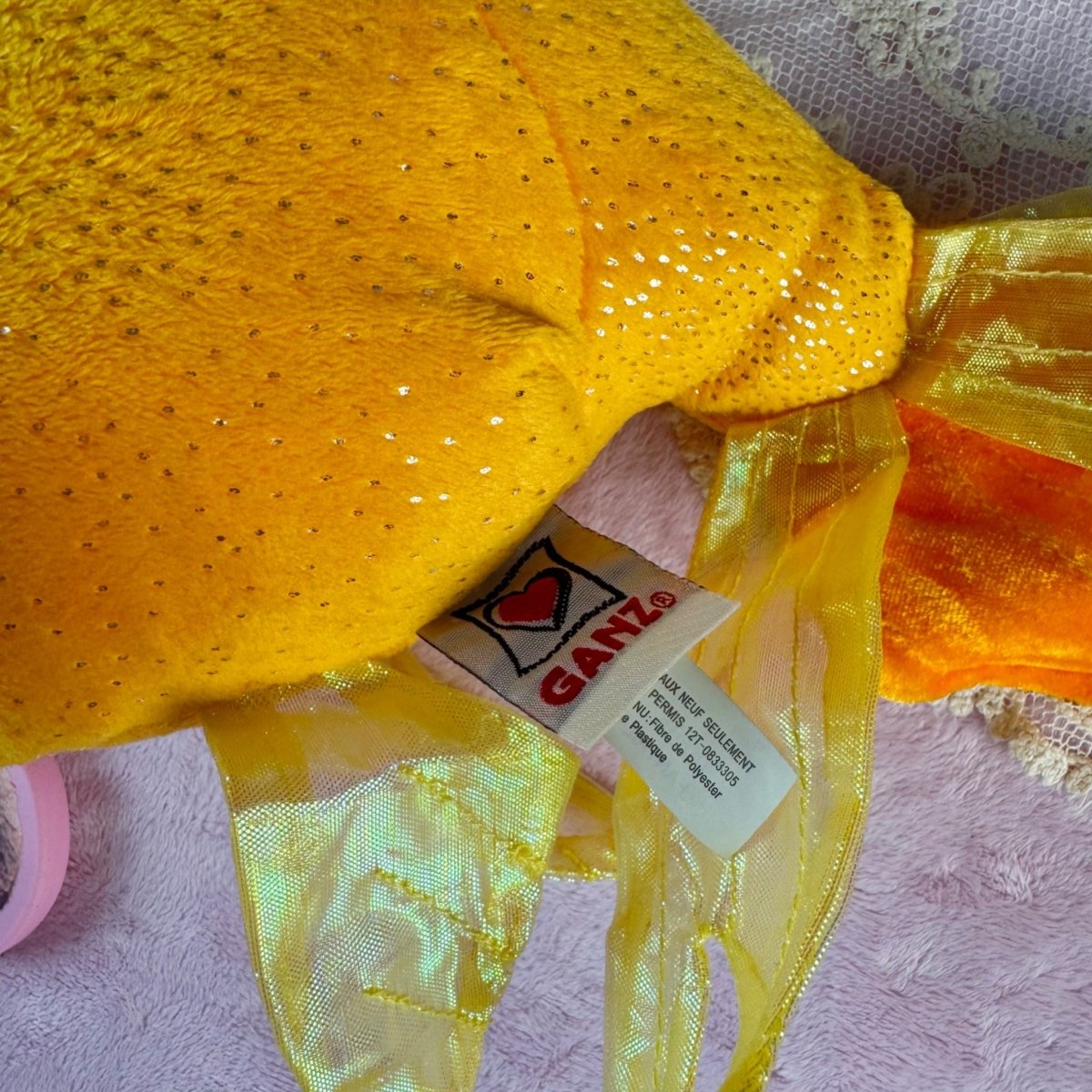 Webkinz Fantail Goldfish Plush by Ganz – Early 2000s - Plushies - ThrowbackBuys - Starbunnyvintage