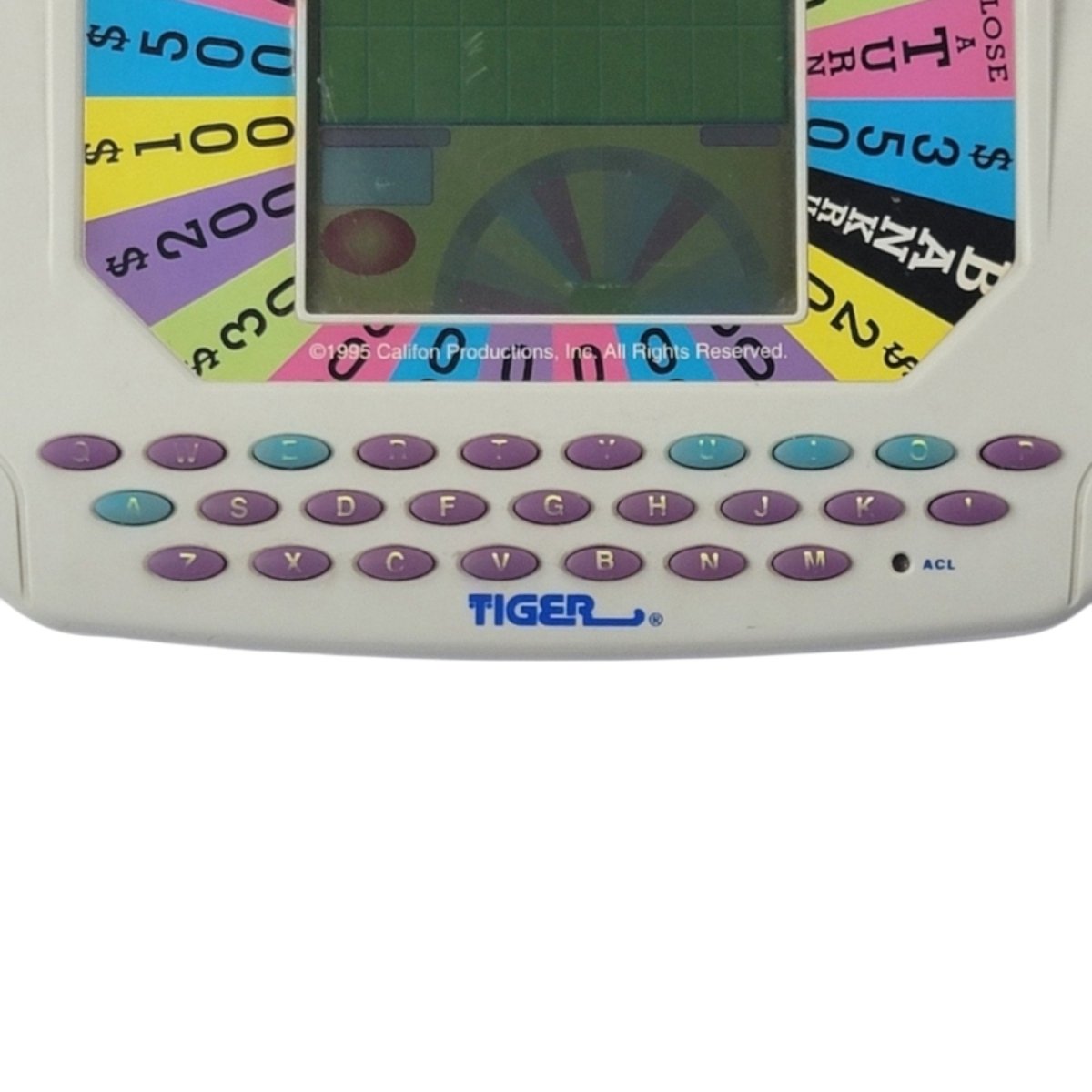 Wheel of Fortune Handheld Electronic Game Tiger 1995 - Handheld Consoles - ThrowbackBuys - A N E 1 Stop Shop