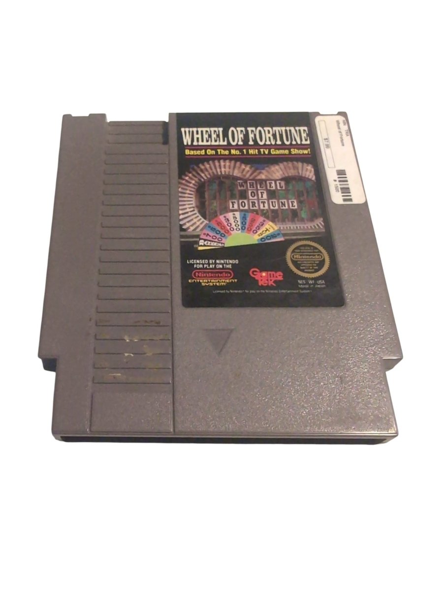 Wheel of Fortune - Nintendo Entertainment System (NES) - (1988) - Video Games - ThrowbackBuys -Slaqr Retro Gaming & Collectibles