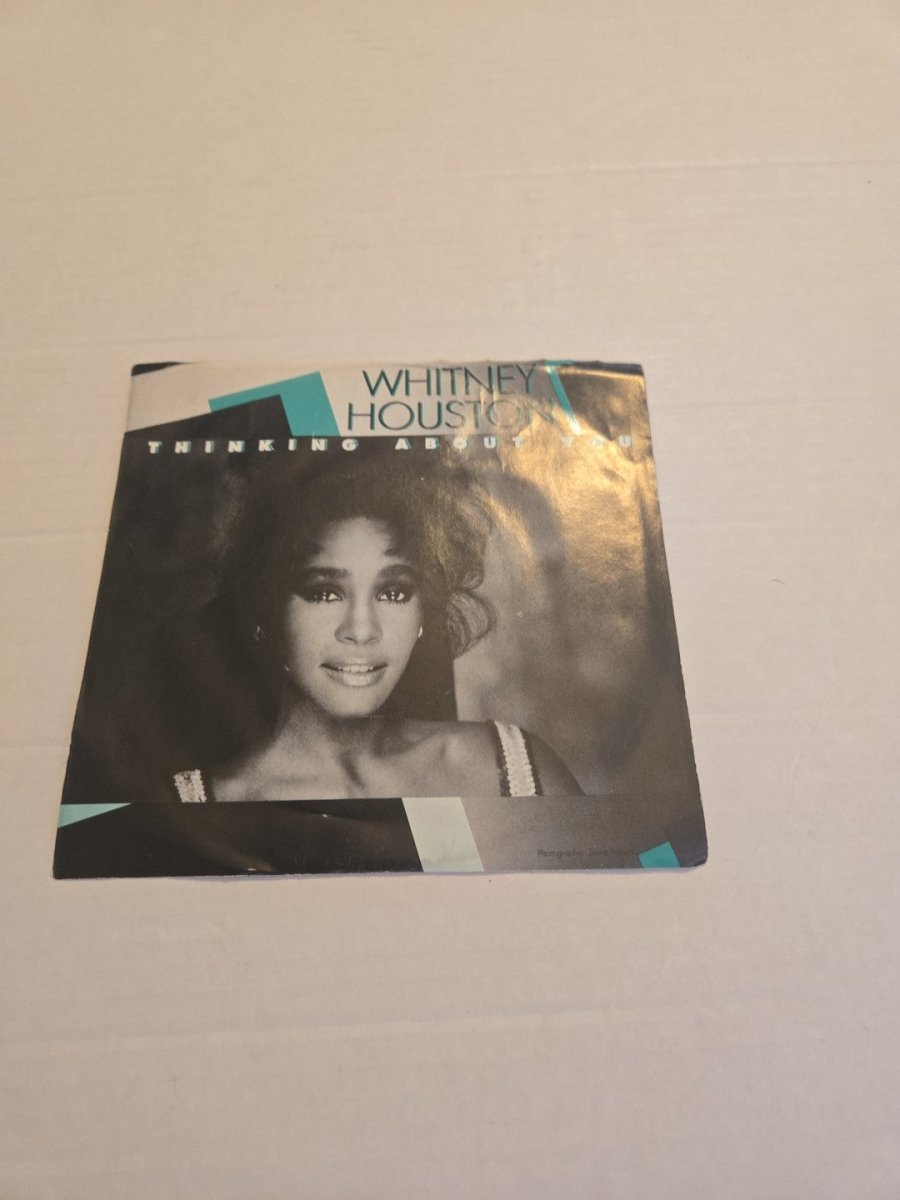 Whitney Houston Thinking About You 45 RPM Vinyl Record - Vinyl - ThrowbackBuys - Amanda's Awesome Finds