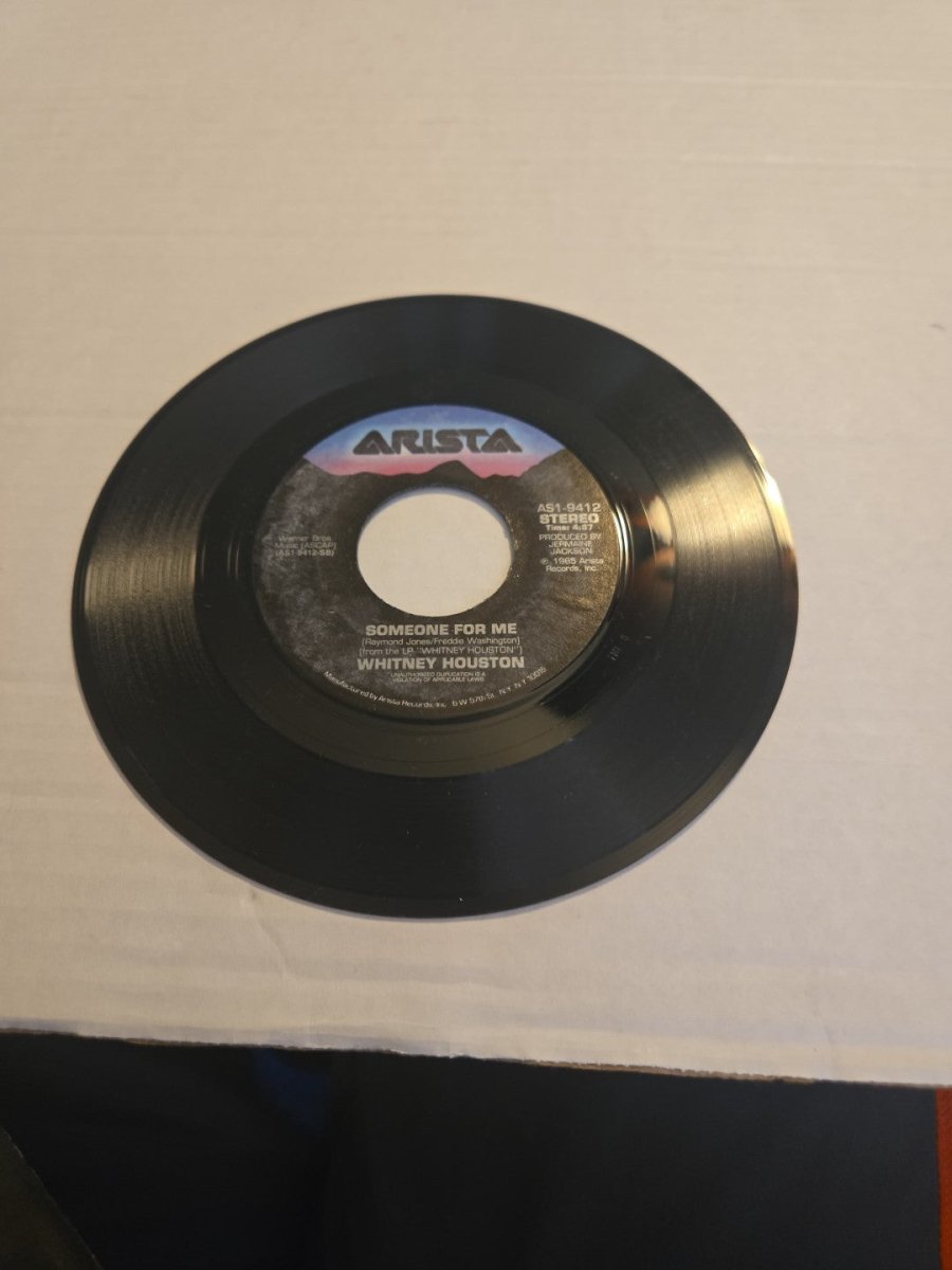 Whitney Houston Thinking About You 45 RPM Vinyl Record - Vinyl - ThrowbackBuys - Amanda's Awesome Finds