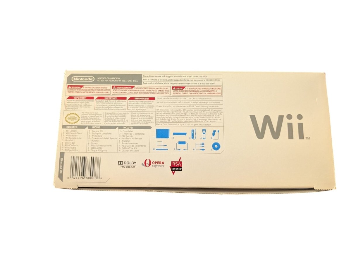 Wii Console Bundle - Complete in Box (CIB) - extra accessories! (2006) - Home Game Consoles - ThrowbackBuys -Slaqr Retro Gaming & Collectibles