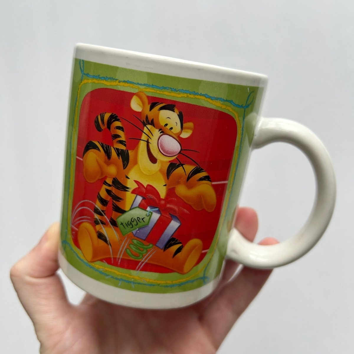 Winnie the Pooh Christmas Mug Tigger Piglet Houston Harvest - Mugs - ThrowbackBuys - NostalgicEpisodes