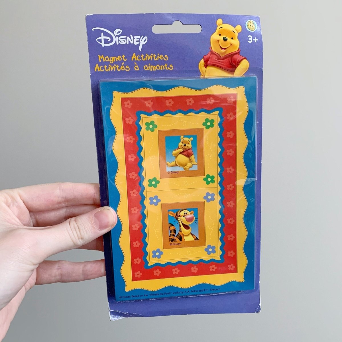 Winnie the Pooh Sandylion Picture Frame Magnet Sealed - Memorabilia - ThrowbackBuys - NostalgicEpisodes