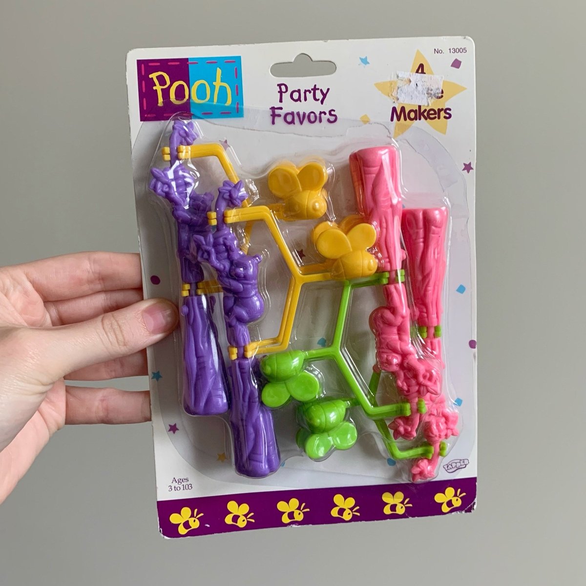 Winnie the Pooh Vintage Party Favours Noise Makers - Memorabilia - ThrowbackBuys - NostalgicEpisodes