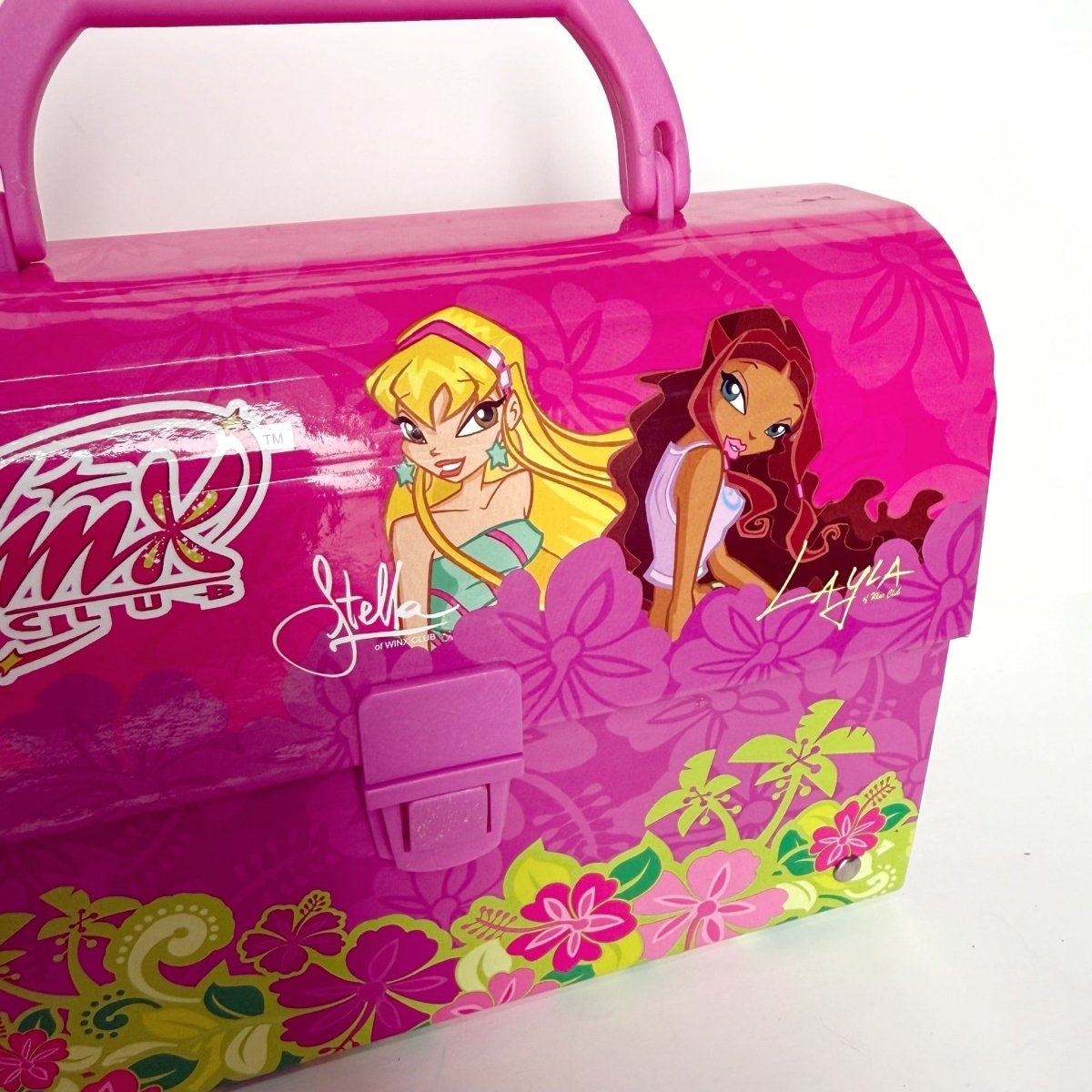 Winx Club Handle Bag Container Fairies Stella Layla Flora Teena Bloom Musa - Handbags - ThrowbackBuys -NostalgicEpisodes