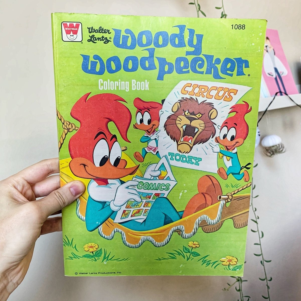 Woody Woodpecker Colouring Book Vintage - Memorabilia - ThrowbackBuys - NostalgicEpisodes