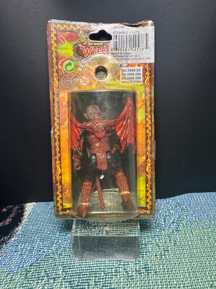 Wrestle of the World Fighter - Action Figures - Carded - ThrowbackBuys -toys from the crypt
