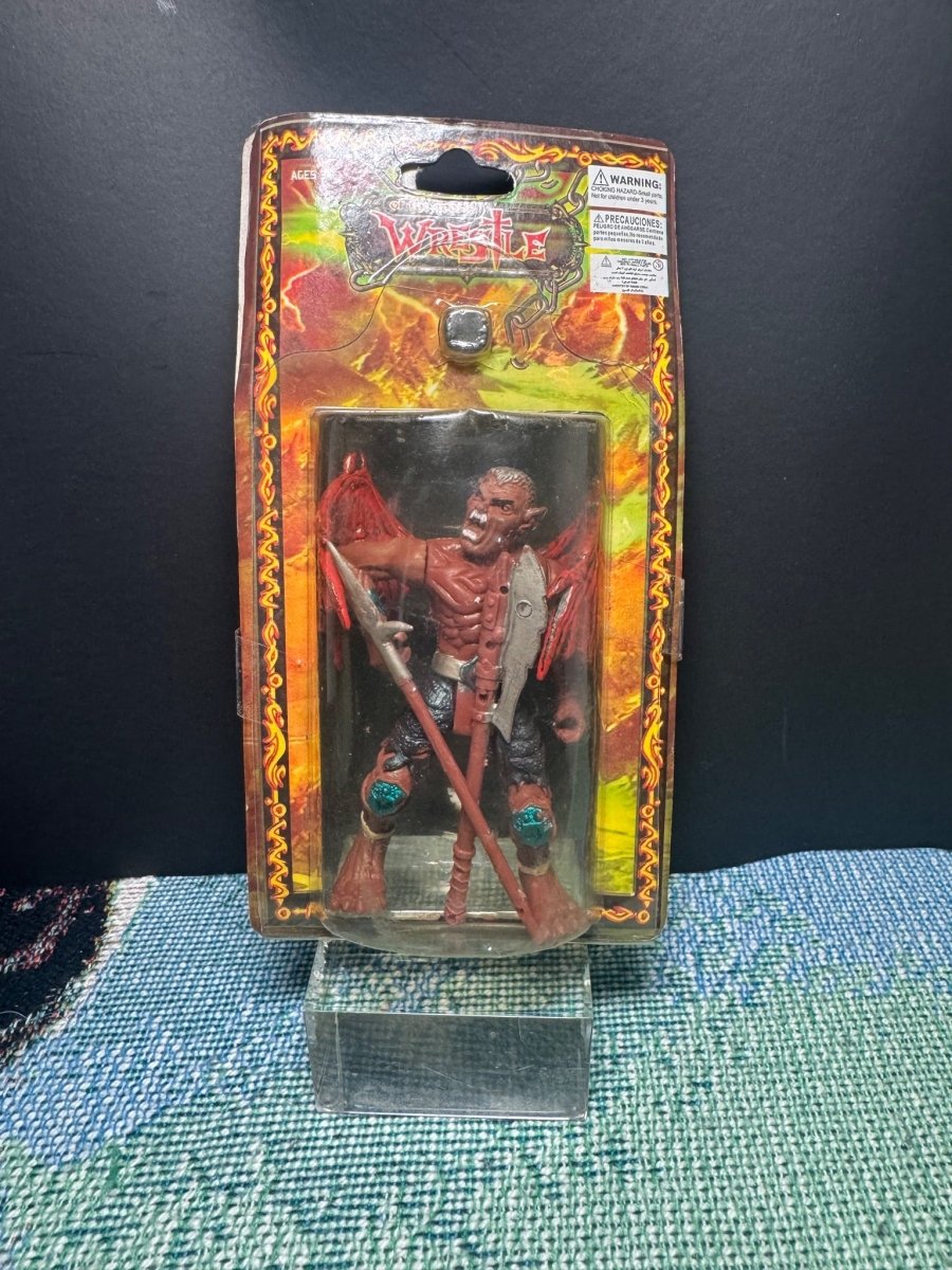Wrestle of the World Fighter - Action Figures - Carded - ThrowbackBuys -toys from the crypt
