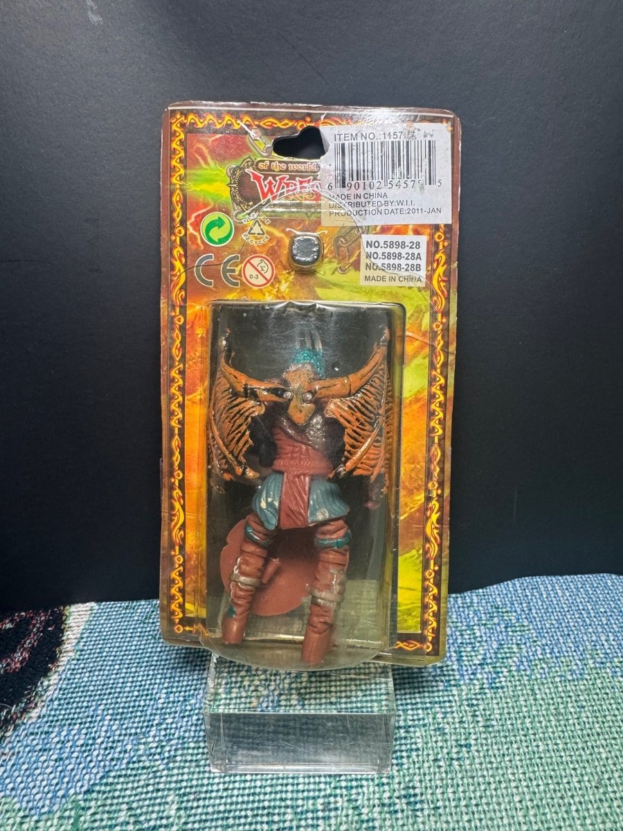 Wrestle of the World Fighter - Action Figures - Carded - ThrowbackBuys -toys from the crypt