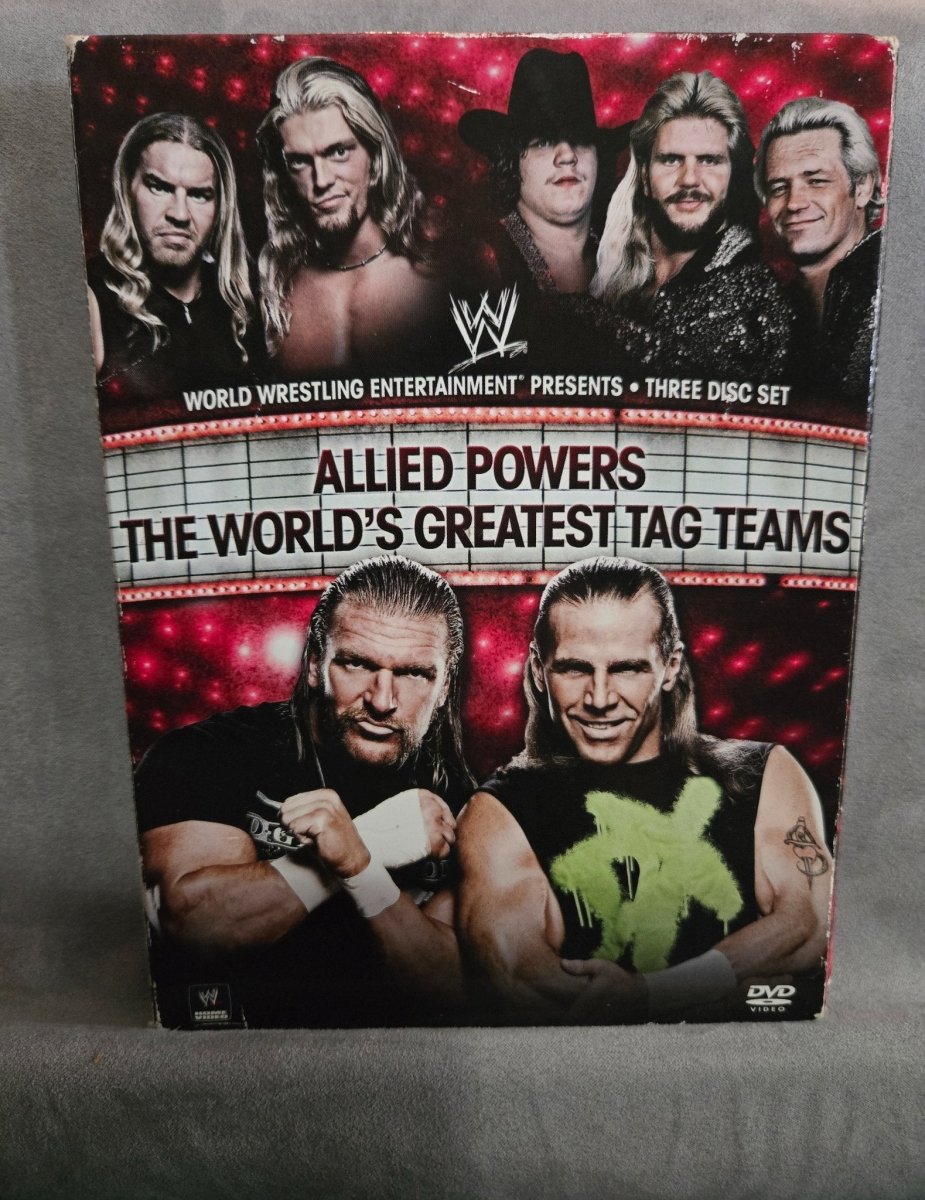 WWE The World’s Greatest Tag Teams DVD Set - DVD - ThrowbackBuys - Amanda's Awesome Finds