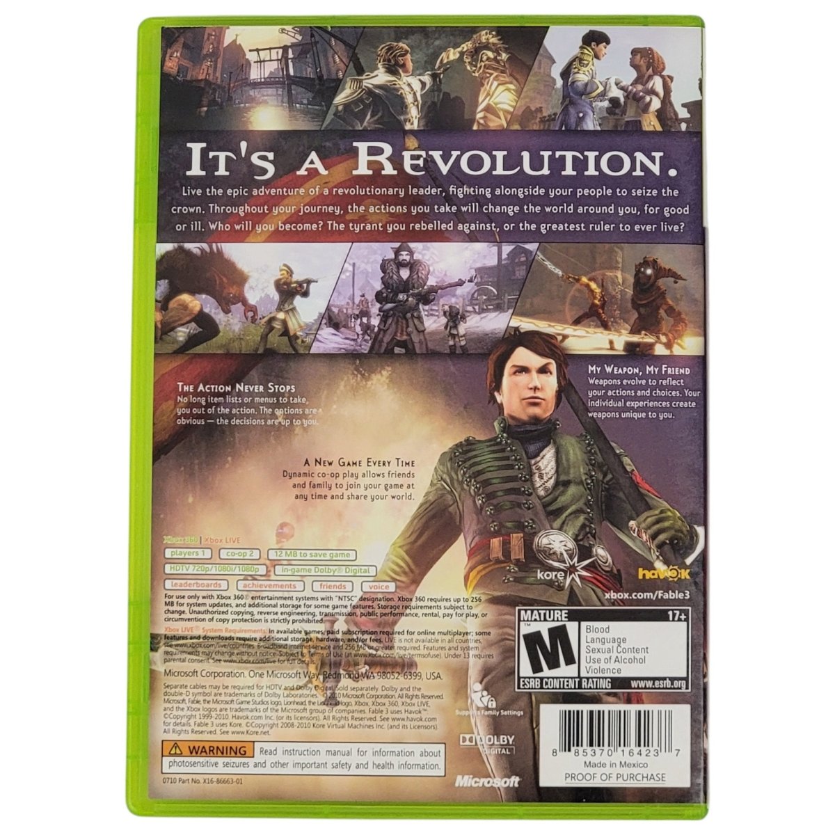 Xbox 360 Games - Assassin's Creed 3, Fable 3, & Fable the Journey - Video Games - ThrowbackBuys - A N E 1 Stop Shop