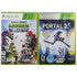 Xbox 360 Games - Portal 2 & Plants VS Zombies Garden Warfare - Video Games - ThrowbackBuys - A N E 1 Stop Shop