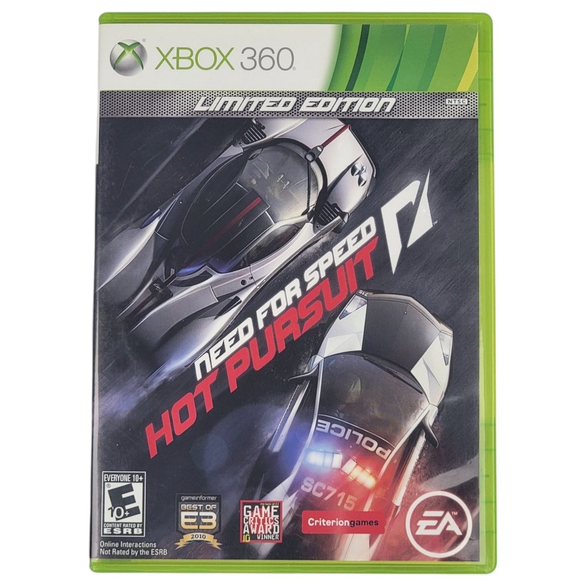 Xbox 360 Need for Speed Hot Pursuit Limited Edition Game - 2010 - Video Games - ThrowbackBuys - A N E 1 Stop Shop