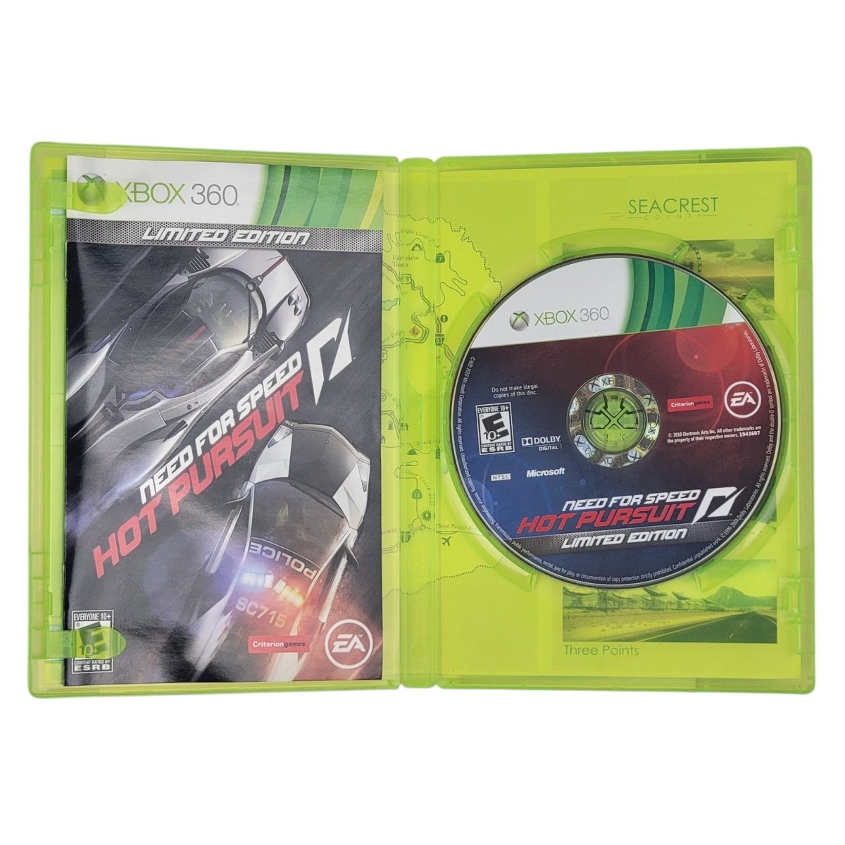 Xbox 360 Need for Speed Hot Pursuit Limited Edition Game - 2010 - Video Games - ThrowbackBuys - A N E 1 Stop Shop