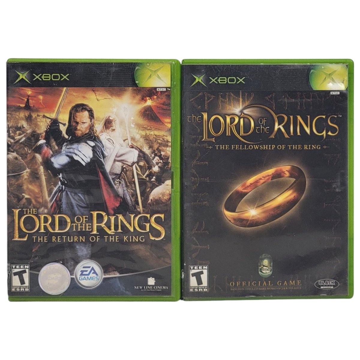 Xbox Lord of the Rings The Fellowship of the Ring & More 2002 / 2003 - Video Games - ThrowbackBuys - A N E 1 Stop Shop