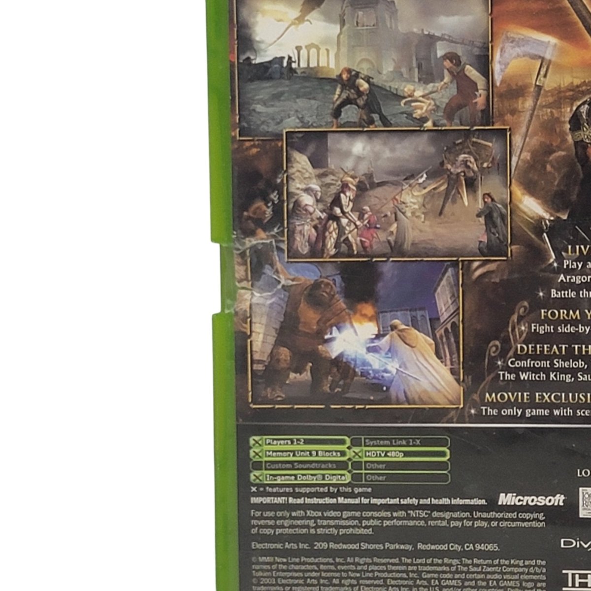 Xbox Lord of the Rings The Fellowship of the Ring & More 2002 / 2003 - Video Games - ThrowbackBuys - A N E 1 Stop Shop