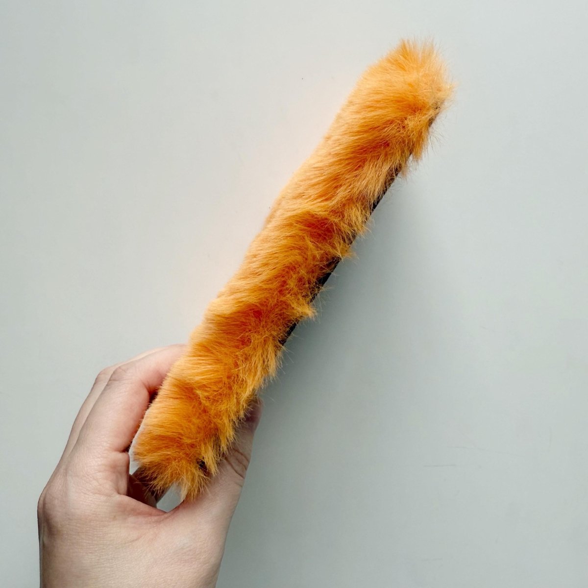 Y2K Fluffy Orange Picture Frame 3.5x5" - Picture Frames - ThrowbackBuys - NostalgicEpisodes