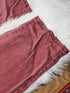 Y2K - Guess Washed Red Denim Jeans Baggy Taper Size 31 USA - Pants - ThrowbackBuys - The Thrifty Gypsyy Shop