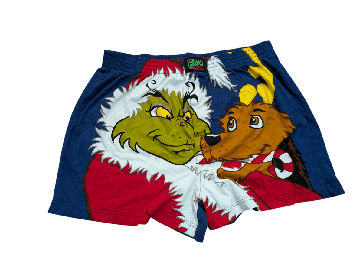 Y2K How the Grinch Stole Christmas Boxer Shorts - Shorts - ThrowbackBuys - Shiznit