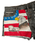 Y2K - Inspired Bald Eagle Shorts - Shorts - ThrowbackBuys - Shiznit