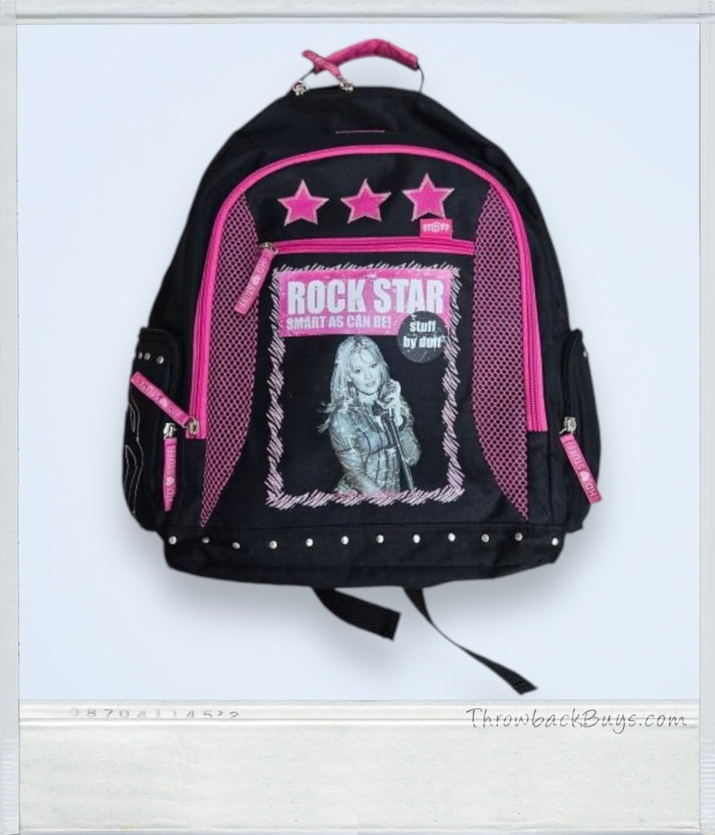 Y2K - "Stuff by Duff" Backpack - Backpack - ThrowbackBuys - DollSauceVintage