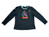 Y2K Style Black Sweater – Pumpkins in Witch Hats - Long Sleeve T-Shirt - ThrowbackBuys - Shiznit