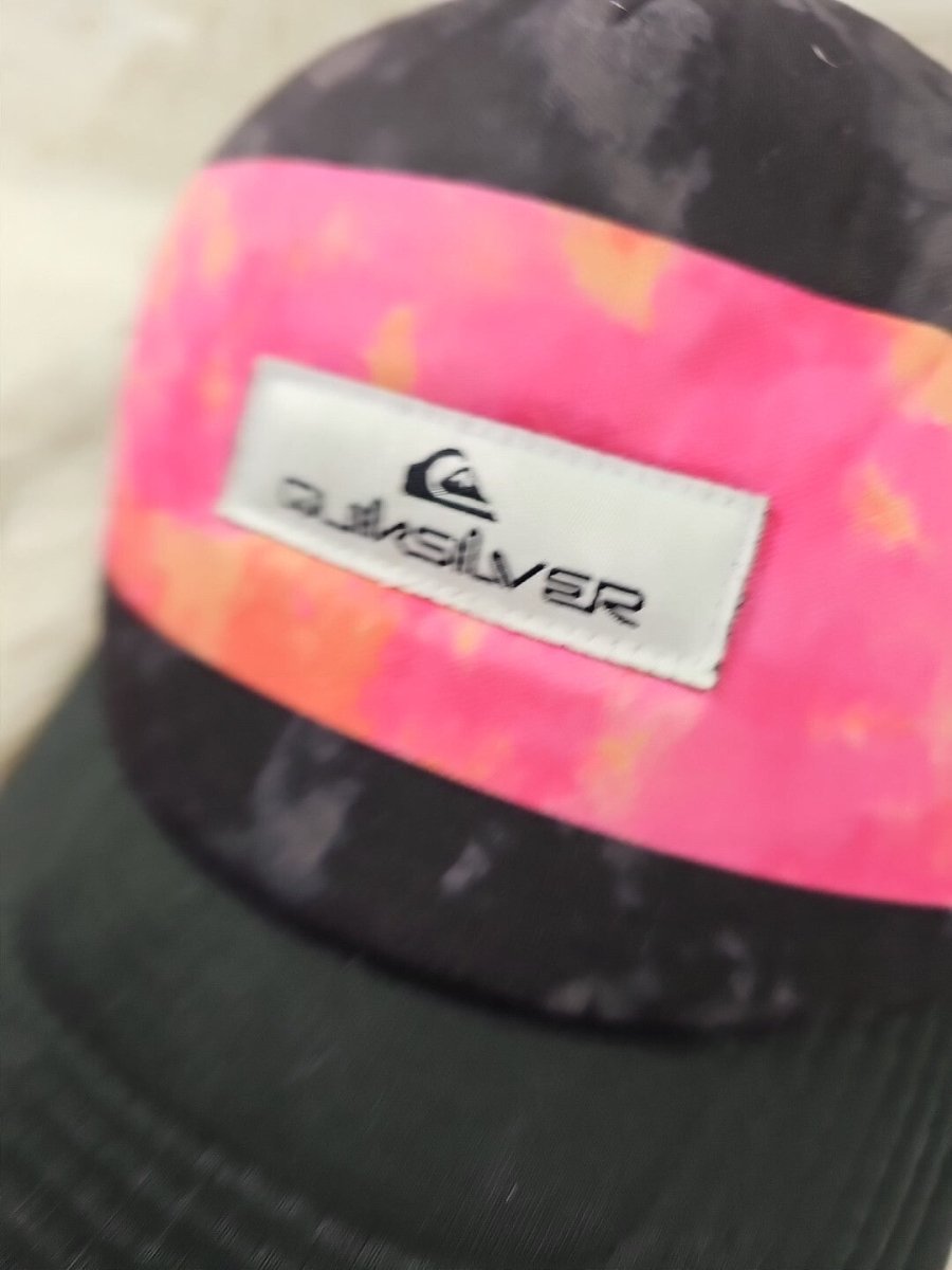 Y2K Vintage Black Quiksilver Pigeon Chicken Trucker Adjustable Hat - Hats - ThrowbackBuys - The Thrifty Gypsyy Shop