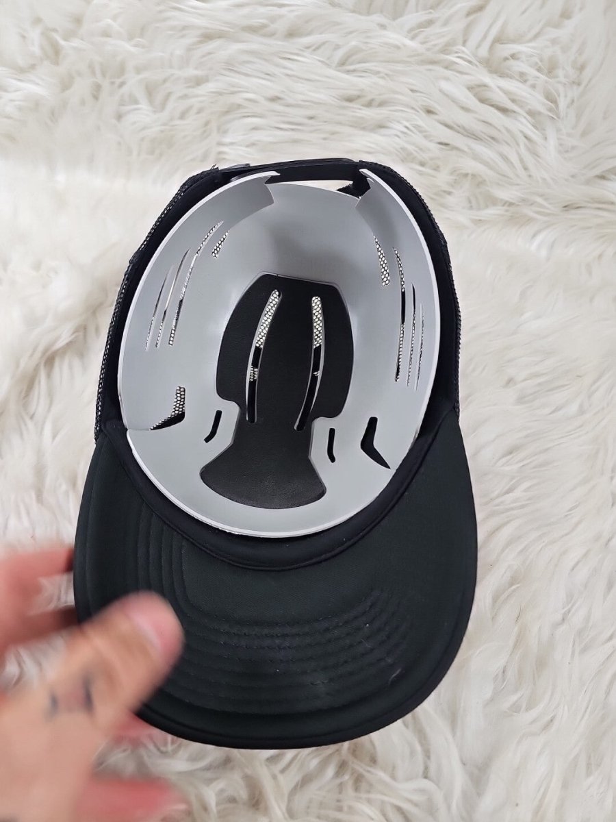 Y2K Vintage Black Quiksilver Pigeon Chicken Trucker Adjustable Hat - Hats - ThrowbackBuys - The Thrifty Gypsyy Shop