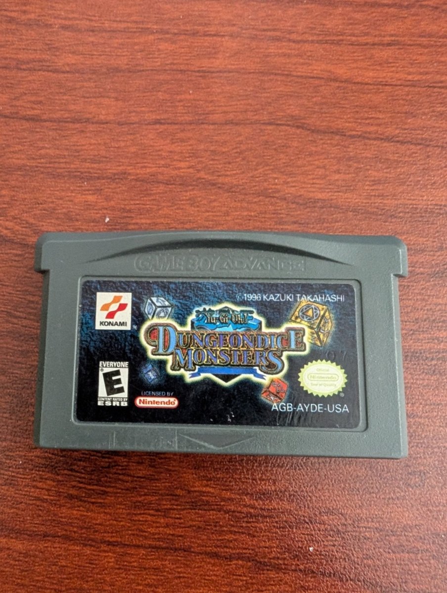 Yu - Gi - Oh Dungeon Dice Monsters (2003) - Gameboy Advance - AUTHENTIC/TESTED/CLEANED - Video Games - ThrowbackBuys - Slaqr Retro Gaming & Collectibles