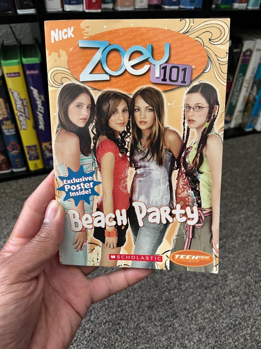 Zoey 101 Beach Party Book - Books - ThrowbackBuys - The Rickstalgia Shop